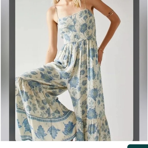 Free people little of your love floral jumpsuit - Picture 3 of 3